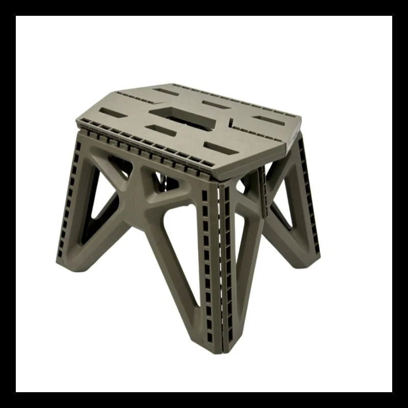 New Adult Children Portable Folding Stool Thickened Plastic Saddle Chair for Children'S Outdoor Car Movable Folding Stool
