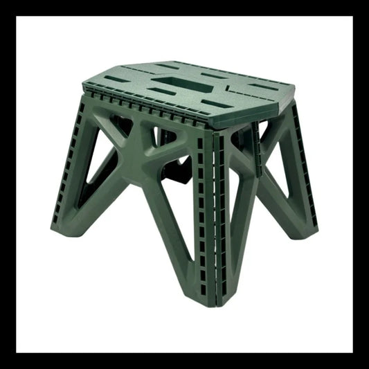 New Adult Children Portable Folding Stool Thickened Plastic Saddle Chair for Children'S Outdoor Car Movable Folding Stool