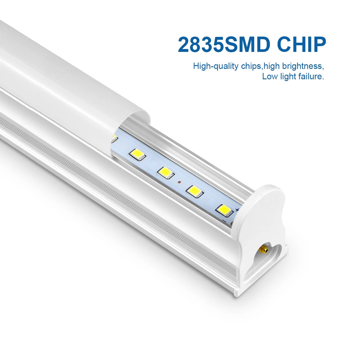 50Cm Led Lights Kitchen under Cabinet Lamp 220V 15W Led Tube with 1.2M EU Plug Switch Power Cable for Home Bedroom Indoor Lamps