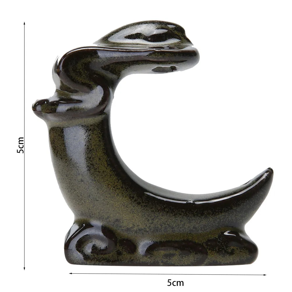 Backflow Incense Burner Censer Waterfall Tower Incense Cone Ceramic Burner Fragrance Holder Sandalwood Aromatherapy Home Decor