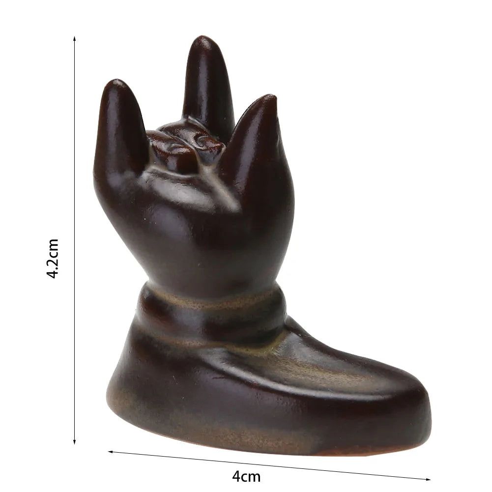 Backflow Incense Burner Censer Waterfall Tower Incense Cone Ceramic Burner Fragrance Holder Sandalwood Aromatherapy Home Decor