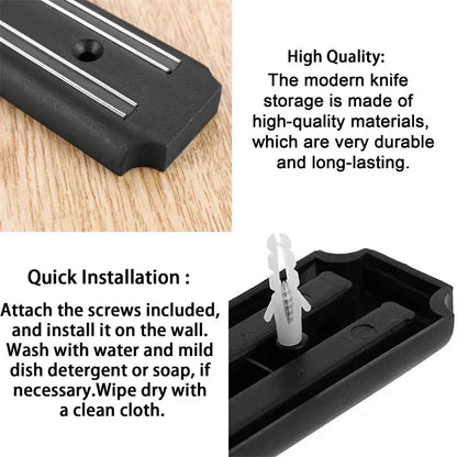 Professional Magnetic Knife Strip Stainless Steel Magnetic Knife Holder Rack Kitchen Knife Bar 33 38 Cm Kitchen Accessories