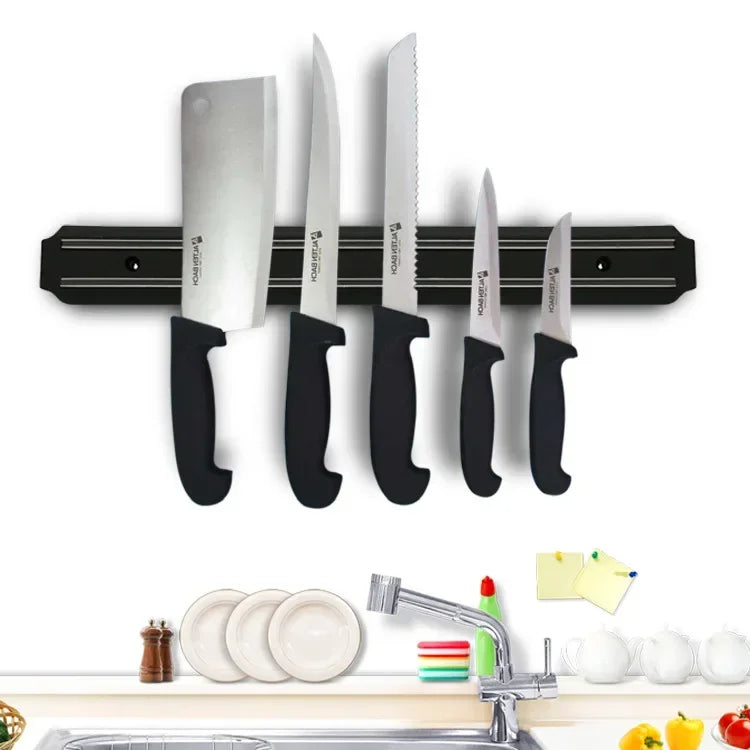 Professional Magnetic Knife Strip Stainless Steel Magnetic Knife Holder Rack Kitchen Knife Bar 33 38 Cm Kitchen Accessories