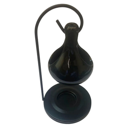 Ceramic Essential Oil Burner Melt Gift Furnace Warmer Tealight Candles Holder Diffuser for Living Room Housewarming Home Decor