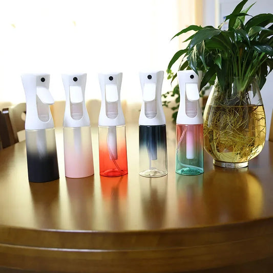 Gradient High Pressure Continuous Spray Bottle for Hair Care & Makeup - Water Replenishing Mist Spray Bottle