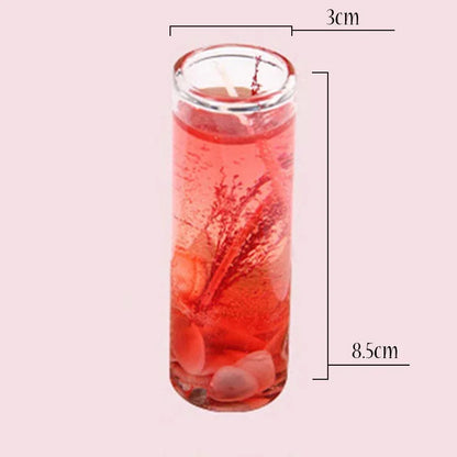 1Pc Aromatherapy Smokeless Small Candles Ocean Shells Valentines Scented Jelly Candle Romantic Decoration Candle Home Decor Gift
