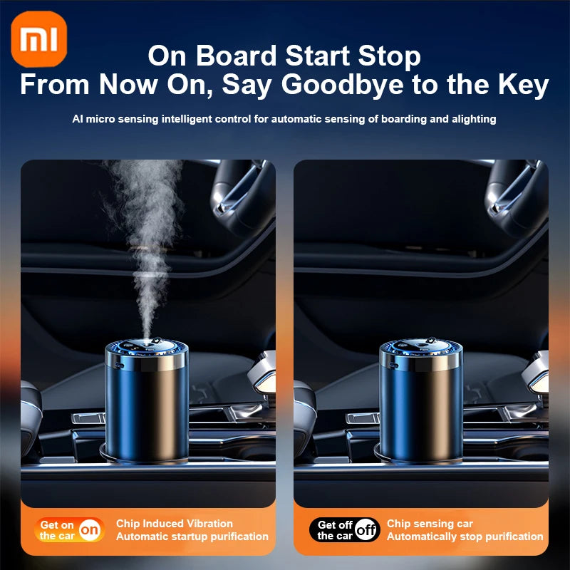 Xiaomi Starry Sky Top Car Aromatherapy Machine Rechargeable Car Aroma Diffuser 5 Level of Adjustable Intelligent Car Diffuser