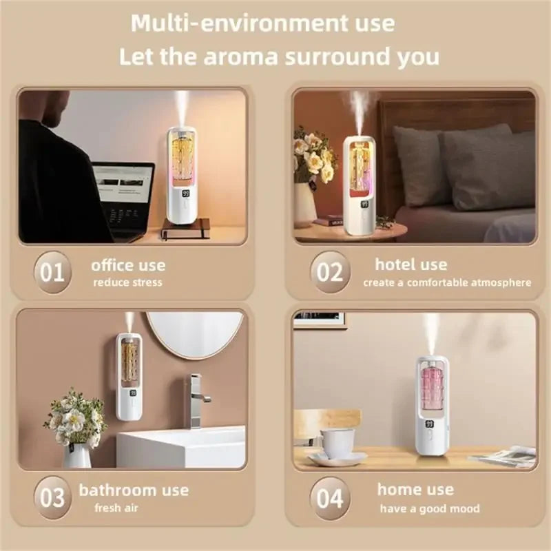 Essential Oil Aroma Diffuser & Humidifier - Perfect for Home, Hotel, and Spa Deodorization