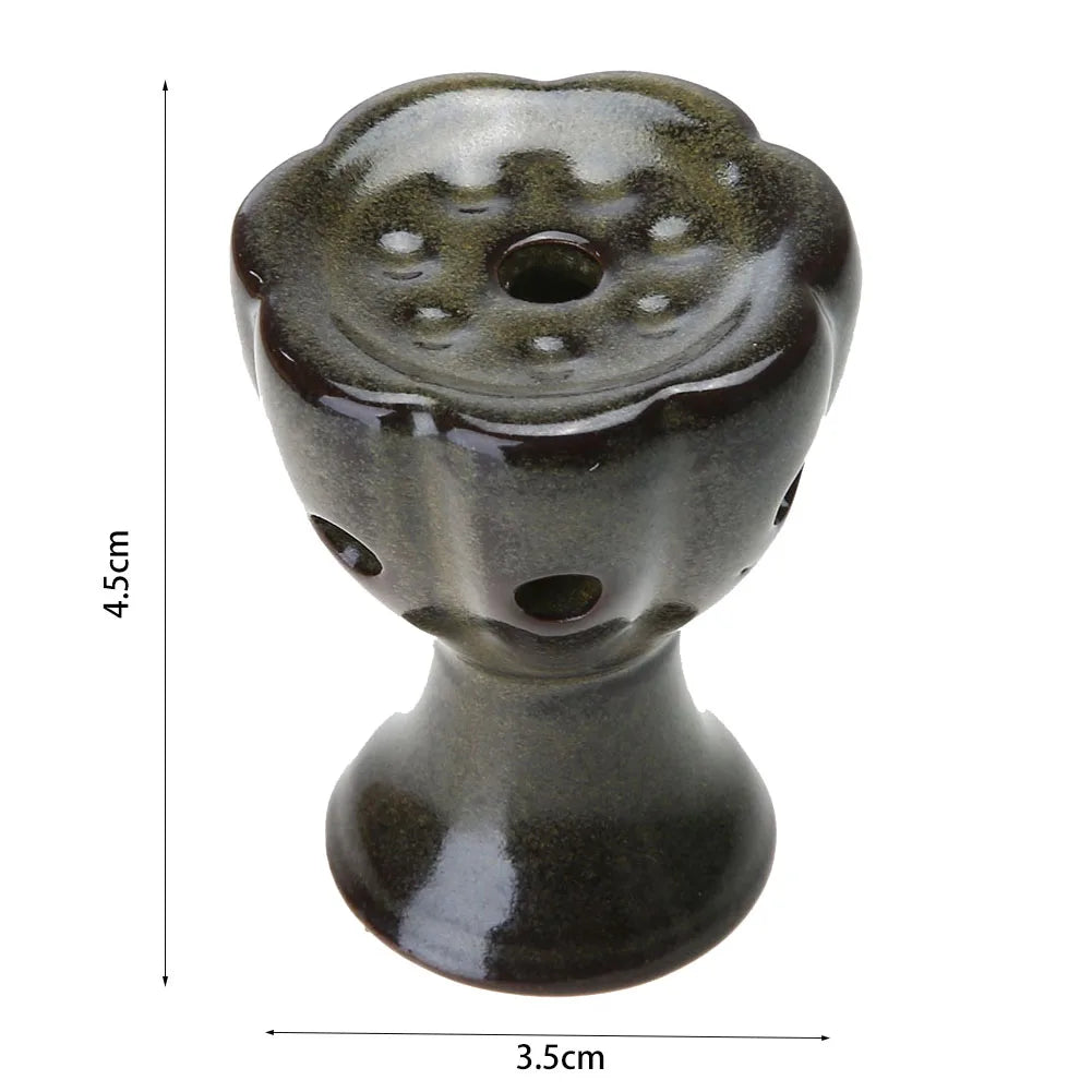 Backflow Incense Burner Censer Waterfall Tower Incense Cone Ceramic Burner Fragrance Holder Sandalwood Aromatherapy Home Decor