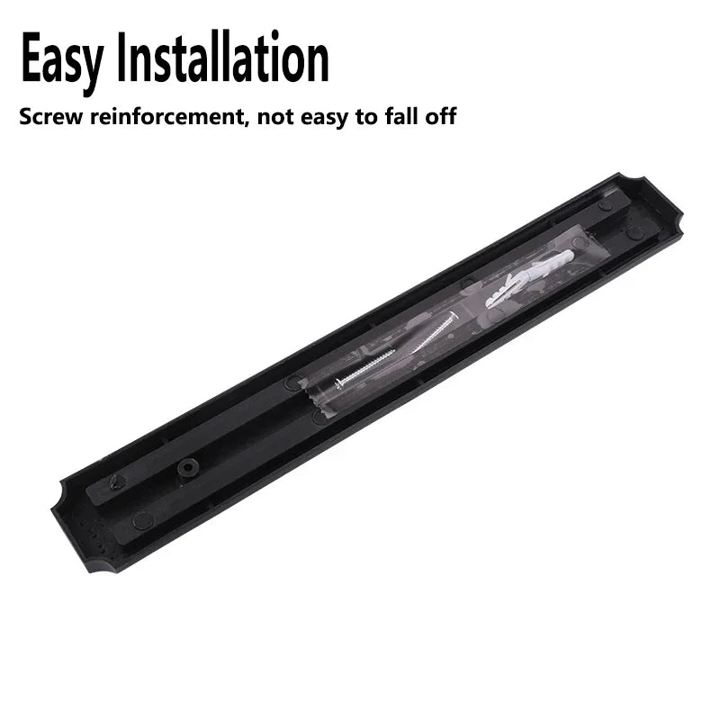 Multipurpose Magnetic Knife Rack Strip Household Kitchen Tools Space-Saving Wall Mounted Magnet Knives Holder with Rack Hot